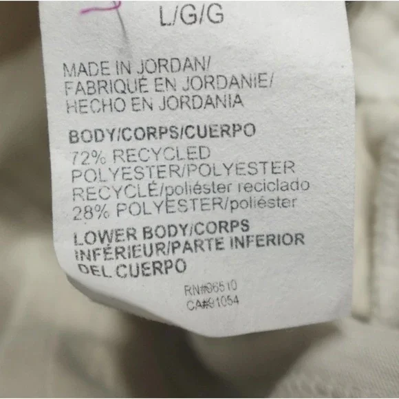 Under Armour Unstoppable Fleece Grid Joggers Cream 1386544-110 Men's‎ Size LARGE - Picture 13 of 15